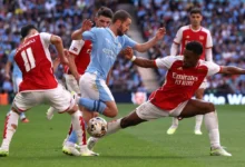 Arsenal F.C. vs Man City Lineups