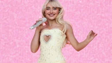 Sabrina Carpenter Feather
